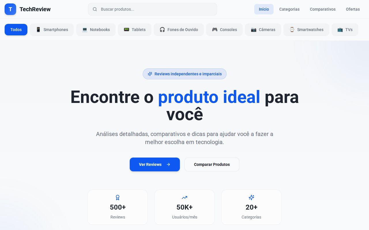 Portal de reviews